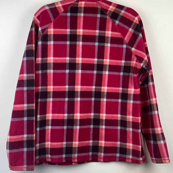 Eddie Bauer Womens Ultrasoft Mock Neck Quarter Zip Pullover Fleece Jacket Large - Picture 10 of 11